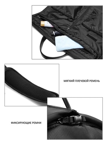 Картинка сумка спортивная Ozuko 9288 Grey - 6
