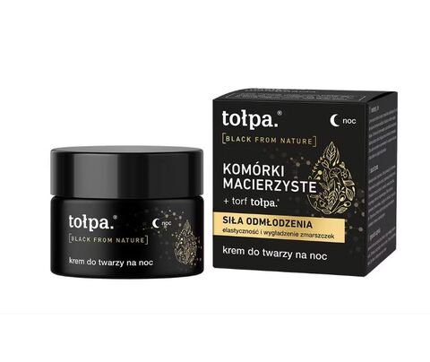 Tołpa BLACK FROM NATURE Ночной крем для лица, 50мл
