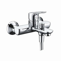 WasserKRAFT Lippe 4501 Смеситель для ванны с коротким изливом, цвет: хром фото