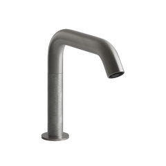 Gessi 316 Cesello 54481#239 Смеситель для раковины, электронный, с кран-фильтром для регулировки температур и напора воды, выс излива 150 мм, цвет Steel Brushed фото
