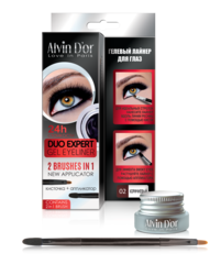 Alvin D`or P-11 Лайнер гелевый для глаз тон 02 brown, DUO expert gel eyeliner
