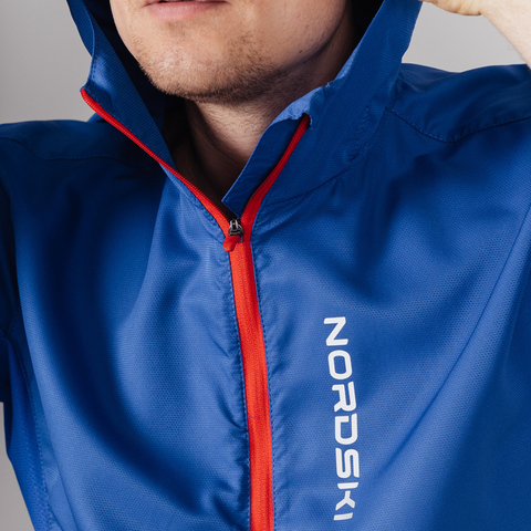 Nordski Run куртка для бега мужская Vasilek