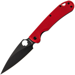Фото Складной нож Daggerr Sting Red DLC, сталь D2, рукоять G10