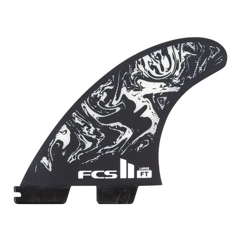 FCS II FT PC Black/White Thruster