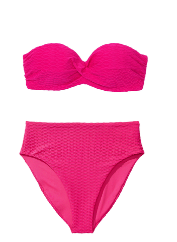 VICTORIA'S SECRET SWIM БАНДО ТОП И ПЛАВКИ НА ВЫСОКОЙ ПОСАДКЕ