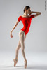 T-leotard | scarlet