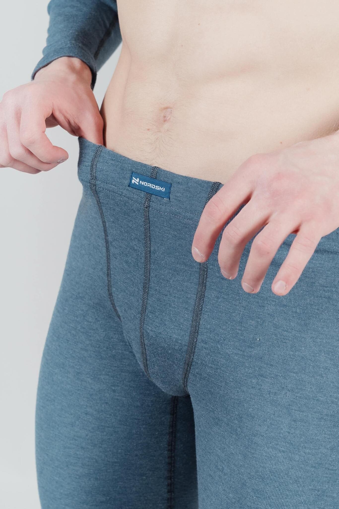 Мужской комплект термобелья Nordski Soft green melange - 6