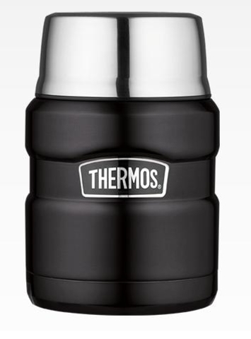 Термос для еды с ложкой Thermos SK 3000 BK Matt Black, 0.47 л Термос для еды с ложкой Thermos SK 3000 BK Matt Black, 0.47 л