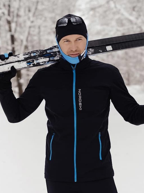 Nordski Active лыжная куртка мужская черная - 3