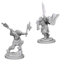 D&D Nolzur's Marvelous Miniatures - Female Dragonborn Fighter