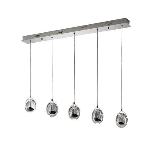 Фото: Подвесной светильник Rocio 5L хром DIMMABLE - основной вид