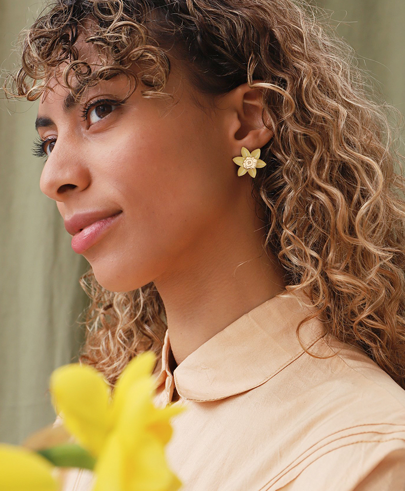 Серьги Daffodil Studs