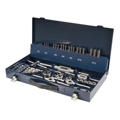 Набор метчиков и плашек M3 -M12 HSS-G 43пр H-Tools 245030HT (З)