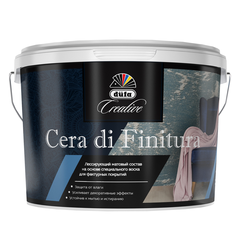Покрытие декоративное лессирующее Dufa Creative Cera Di Finitura матовое
