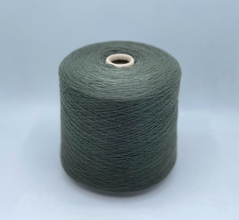 Loro piana (пр.Италия),art-Cashmere 2/27 1350м / 100 гр. 100% Кашемир , цвет-Зеленый,арт-26555