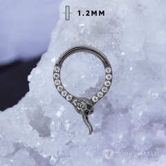 Кликер Ouroboros Crystal & Black 1.2мм