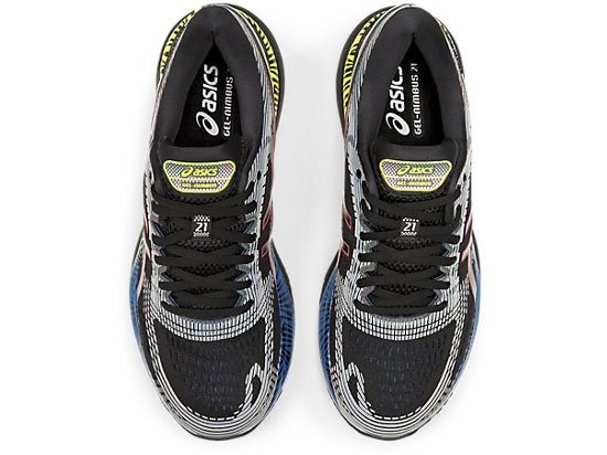 Asics Gel Nimbus 21 Ls кроссовки для бега мужские черные - 5