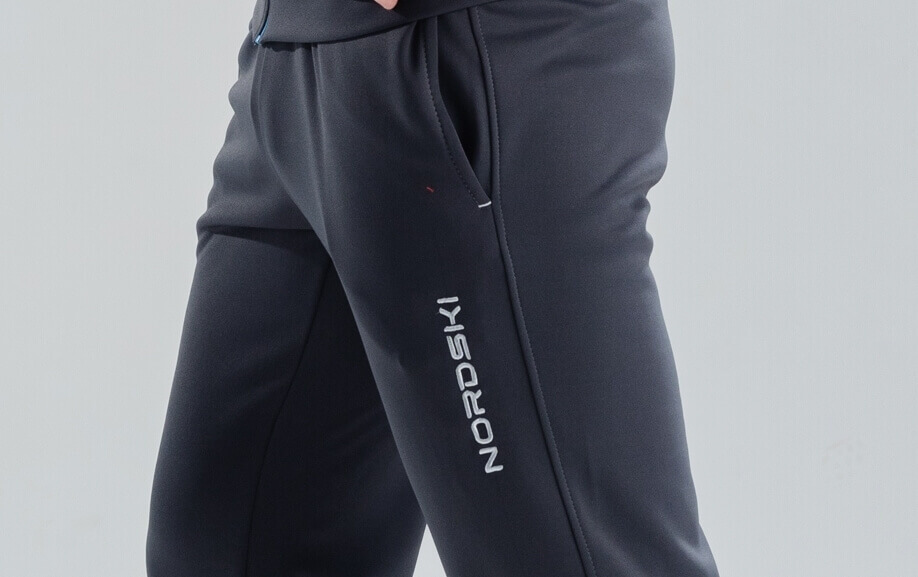 Nordski Hood Base спортивный костюм мужской dark breeze-grey - 11