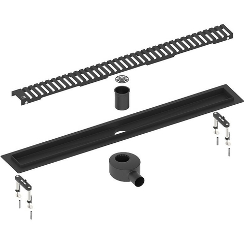 Timo Drain System DS230108/03 Душевой лоток, цвет: чёрный
