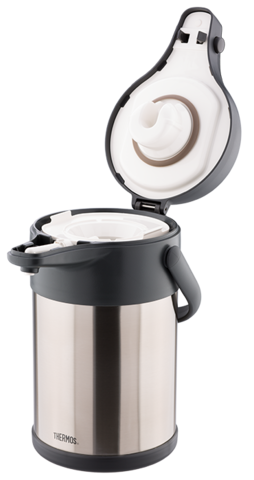 Термос с пневмонасосом Thermos TAH-3000, 3 л (цвет - сталь)