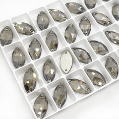 Купите самые лучшие стразы пришивные Navette Silver Shadow оптом