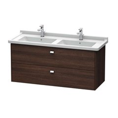 Duravit Brioso BR414401053 Тумба под раковину 1220x469х563 мм, с 2 выдвижными ящиками, цвет каштан темный 53 (для 033213) фото