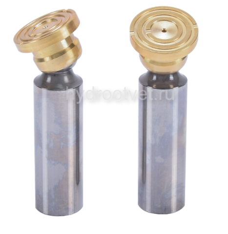 Фото A4VG125 PISTON SHOE SET - Набор поршней с подпятниками 22,2x90 мм для насоса A4VG125 (в одном наборе 9 шт.), большое отверстие