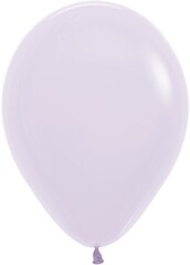 Шар S 12''/30 см, Пастель, (Макарунс), Светло сиреневый (650), 12 шт.