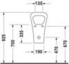 Duravit DuraStyle 2808300007 Писсуар