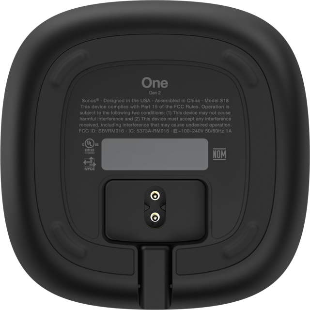 Беспроводная аудиосистема SONOS ONE (2-е поколение)