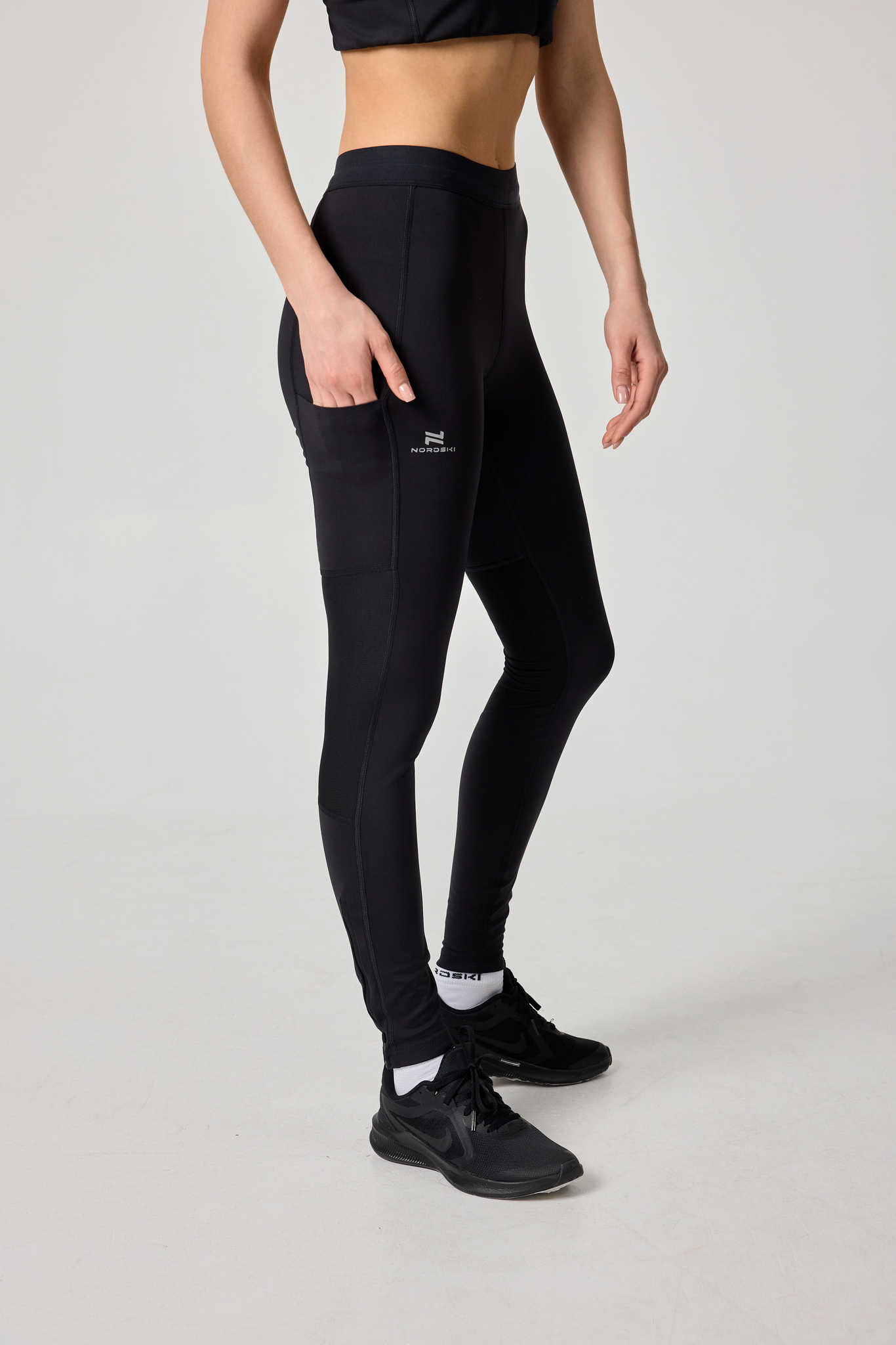 Женский комплект для бега Nordski Pro 2.0 ruby-black - 10