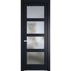 Межкомнатная дверь эмаль Profil Doors 4.4.2PD нэви блу остеклённая