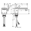 Axor MyEdition 47012310 Смеситель для раковины, без панели, цвет шлифованное красное золото