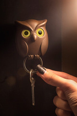 Держатель для ключей night owl, коричневый