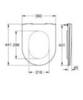 GROHE Essence 39576000 Сиденье для унитаза