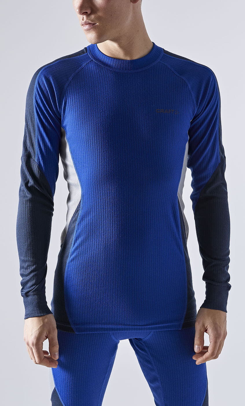 Комплект термобелья мужской Craft Core Dry Baselayer ярко-синий - 3