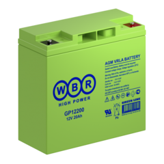 Аккумулятор WBR GP12200 - AGM ( 12В / 20Ач )