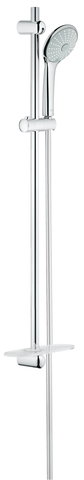Душевой гарнитур GROHE New Tempesta Cosmopolitan 100 I с полочкой, душевая штанга 600 мм, хром (26083002)