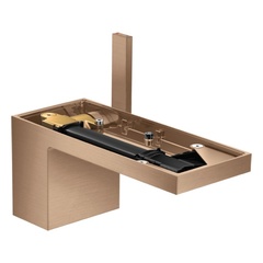 Axor MyEdition 47012310 Смеситель для раковины, без панели, цвет шлифованное красное золото фото
