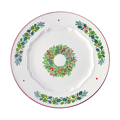 Набор из четырех тарелок nordic winter из коллекции new year essential, D23 см