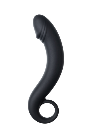 Анальный стимулятор POPO Pleasure by TOY Dorado, водонепроницаемый, силикон, черный, 18 см, Ø 3,5 см