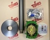 Timo Saona 2310/18Y-CR Смеситель напольный для ванны с душем, цвет: чёрное золото