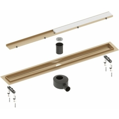 Timo Drain System DS230208/17 Душевой лоток, цвет: золото фото