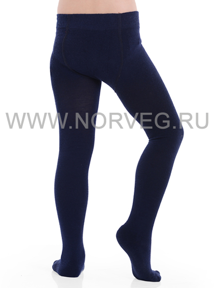 Колготки Norveg Soft Merino Wool детские тёмно-синие - 2