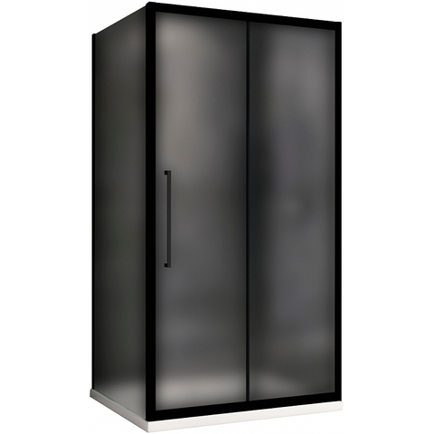 Abber Schwarzer Diamant AG30120BMH-S90BM Душевой уголок, 120x90x195, цвет: чёрный