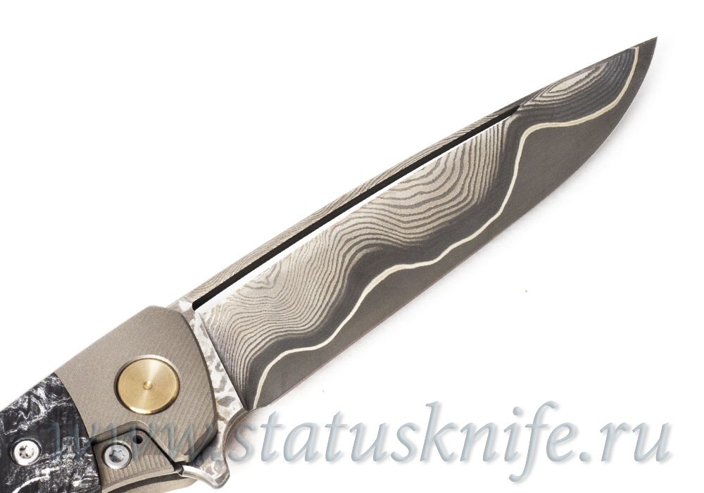 Нож Taurus Y ZDP189 Damascus CF Андрей Егурнов