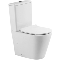 BelBagno BB2149CP-TOR/BB2149T/BB2111SC Унитаз-компакт безободковый, цвет: белый фото