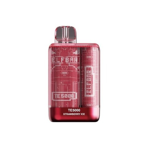 ELF BAR TE5000 Клубника Лёд - Strawberry Ice