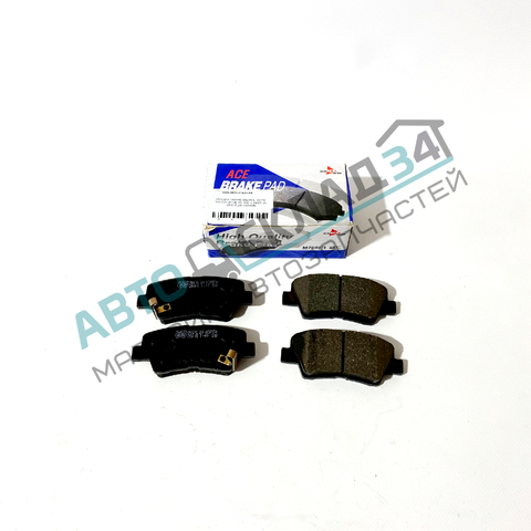 КОЛОДКИ ЗАДНИЕ SOLARIS, i30 FD, TUCSON JM (08-10), RIO III, CEED JD (EPB) WATO-TECH