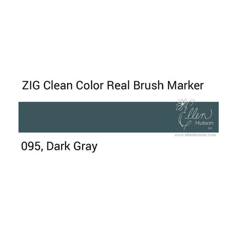 Маркер акварельный ZIG Clean Color Real Brush- штучно - 095